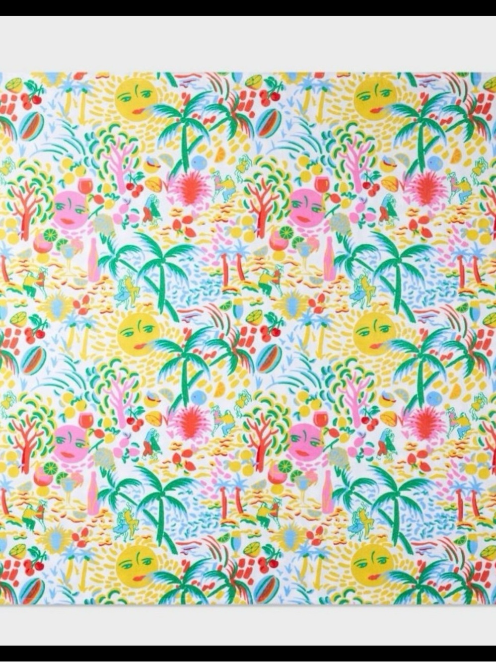 NWT Vacation Reversible Two Person Beach Towel - Roller Rabbit x Target